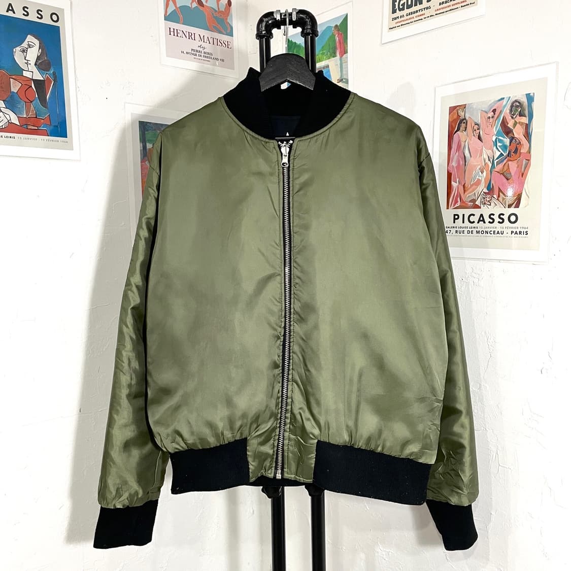 Kxvk 프린팅 항공점퍼 상품이미지4