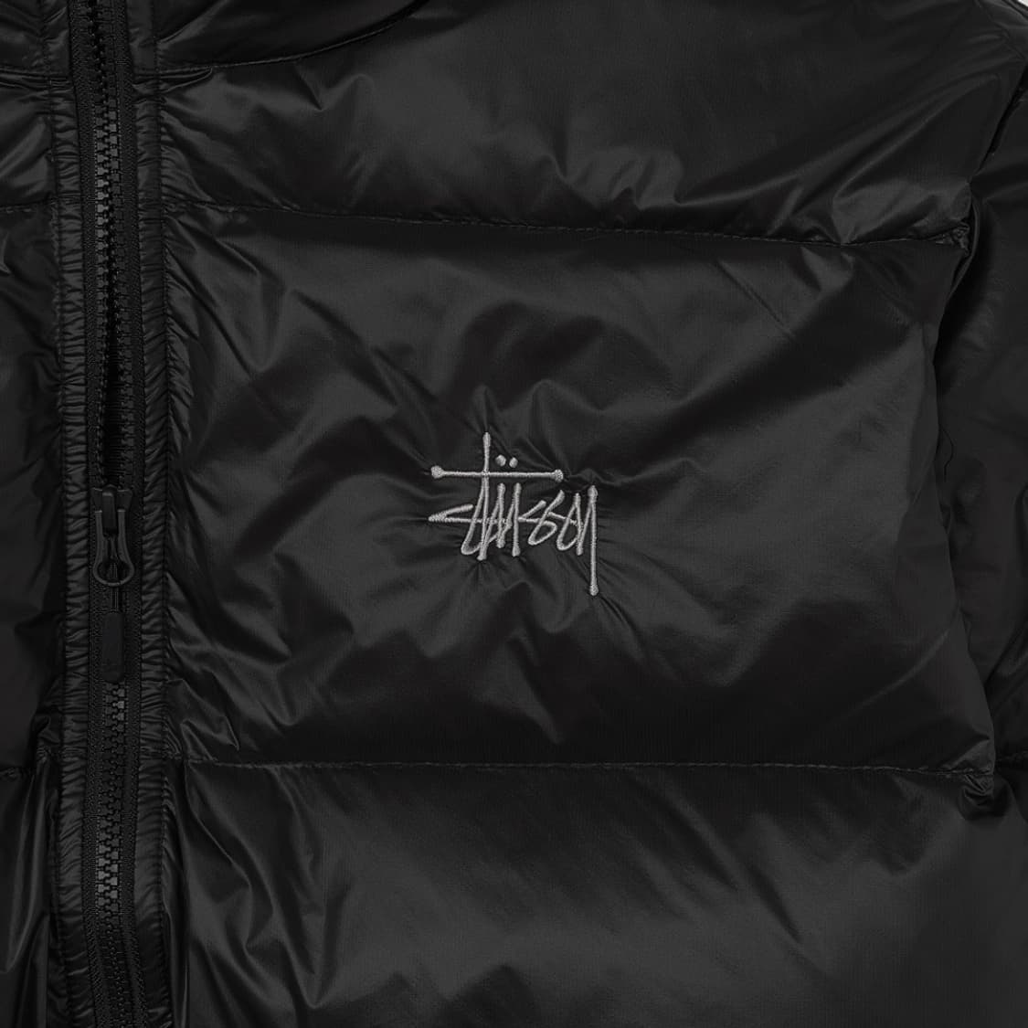 스투시 마이크로 립스탑 다운 파카 제트 블랙 상품이미지3