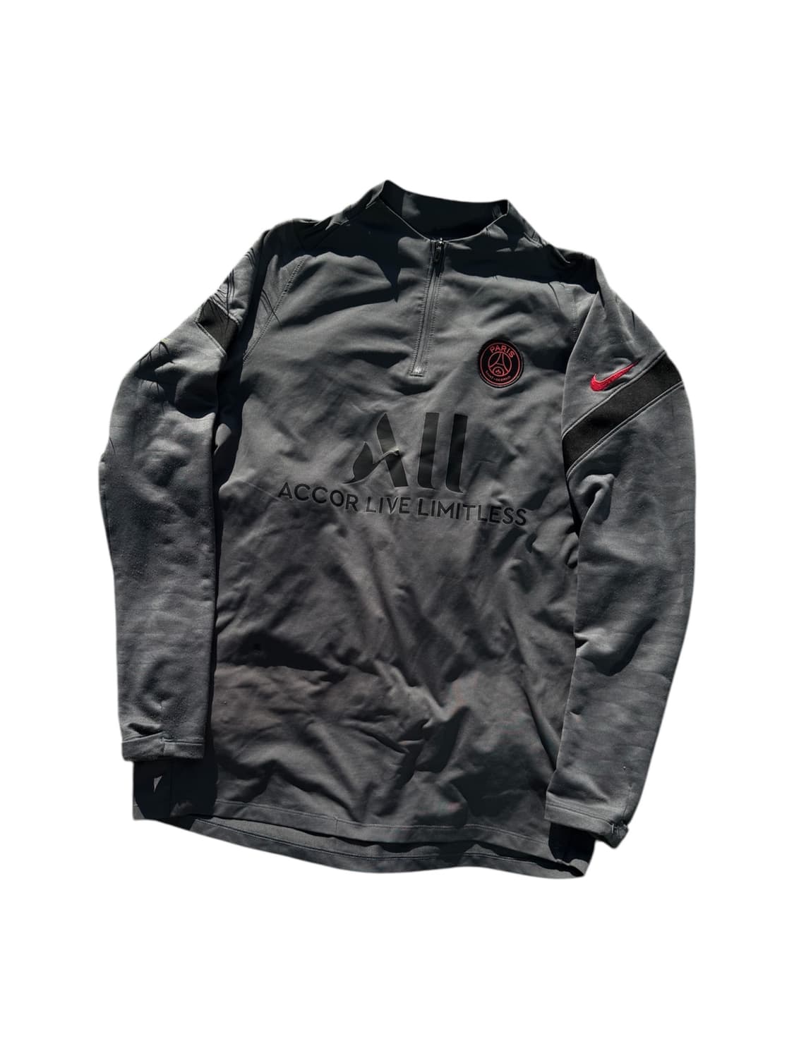 Nike 나이키 파리 생제르맹 반집업 트레이닝 탑 상품이미지1