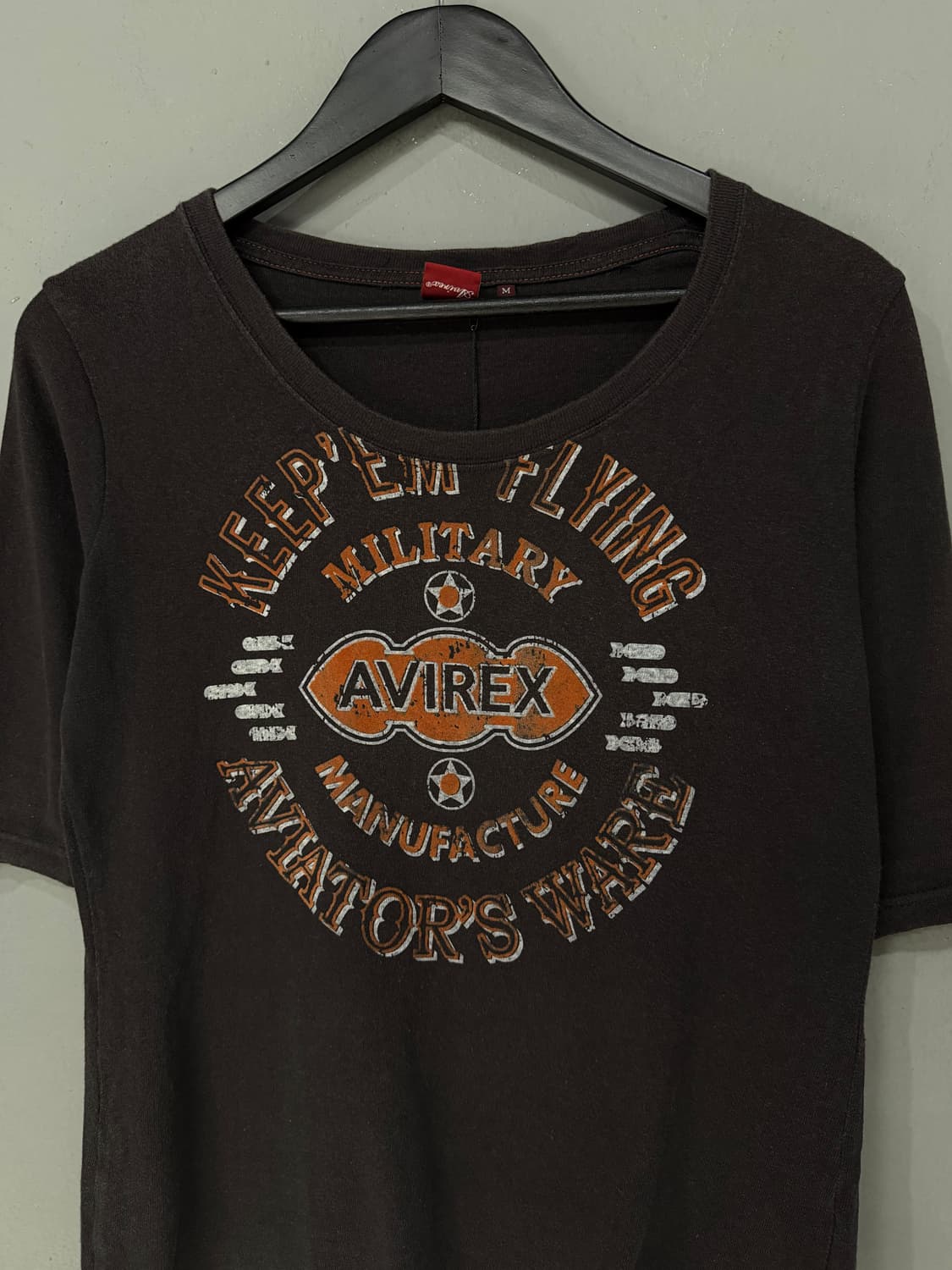 Avirex lettering detail t-shirt 상품이미지6