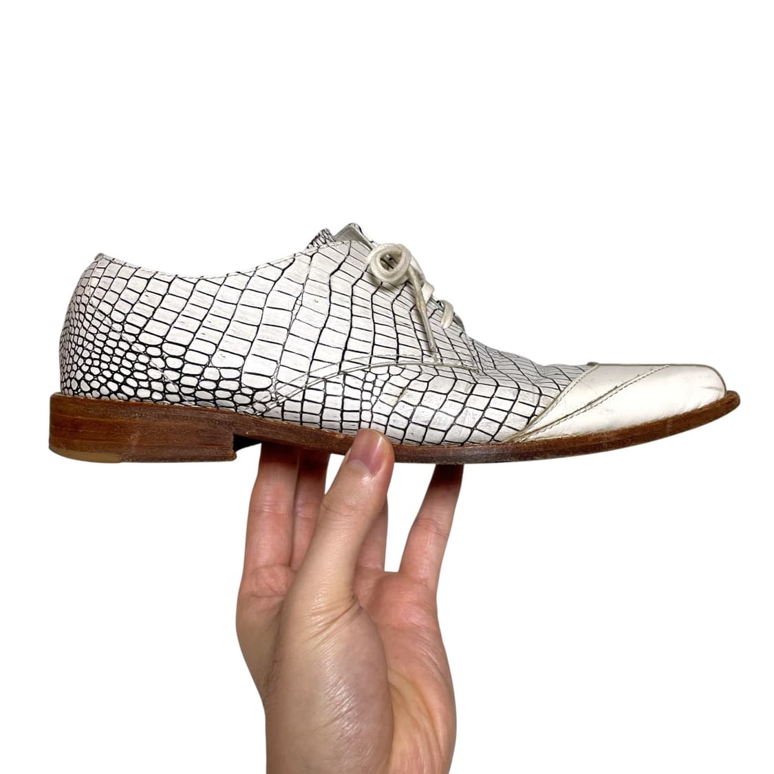 준야 와타나베 크로커다일 패턴 슈즈 상품이미지6