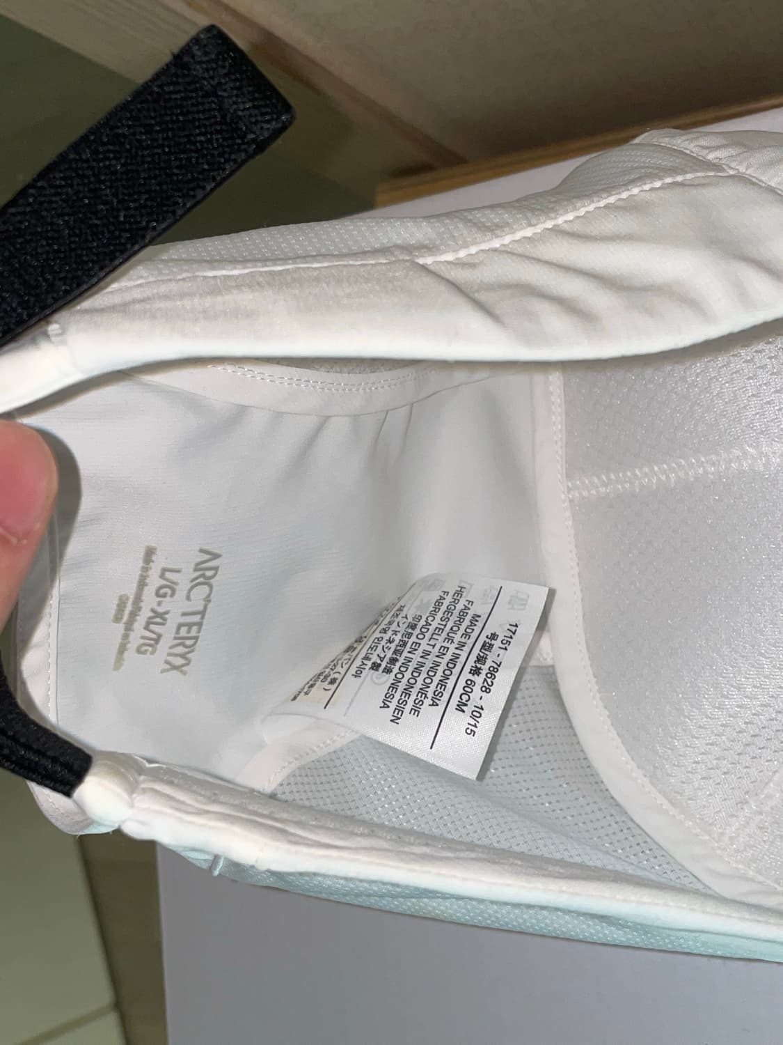 아크테릭스 화이트 캡모자 L/G-XL/TG 상품이미지6