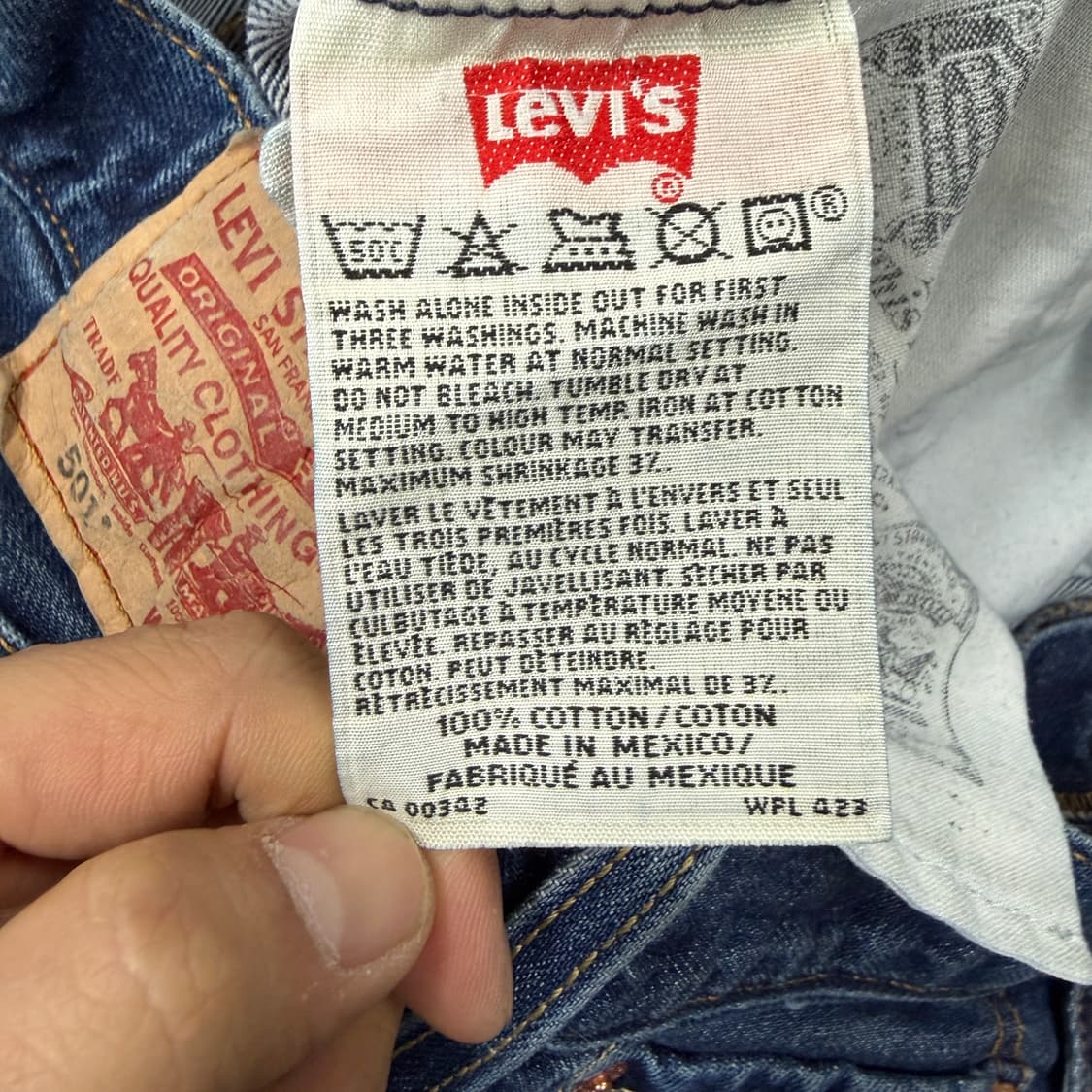 (30)00s리바이스 Levis 501데님팬츠 상품이미지5