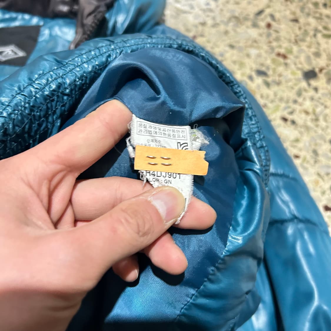 에비수(evisu) 로고 다운패딩 자켓 상품이미지6