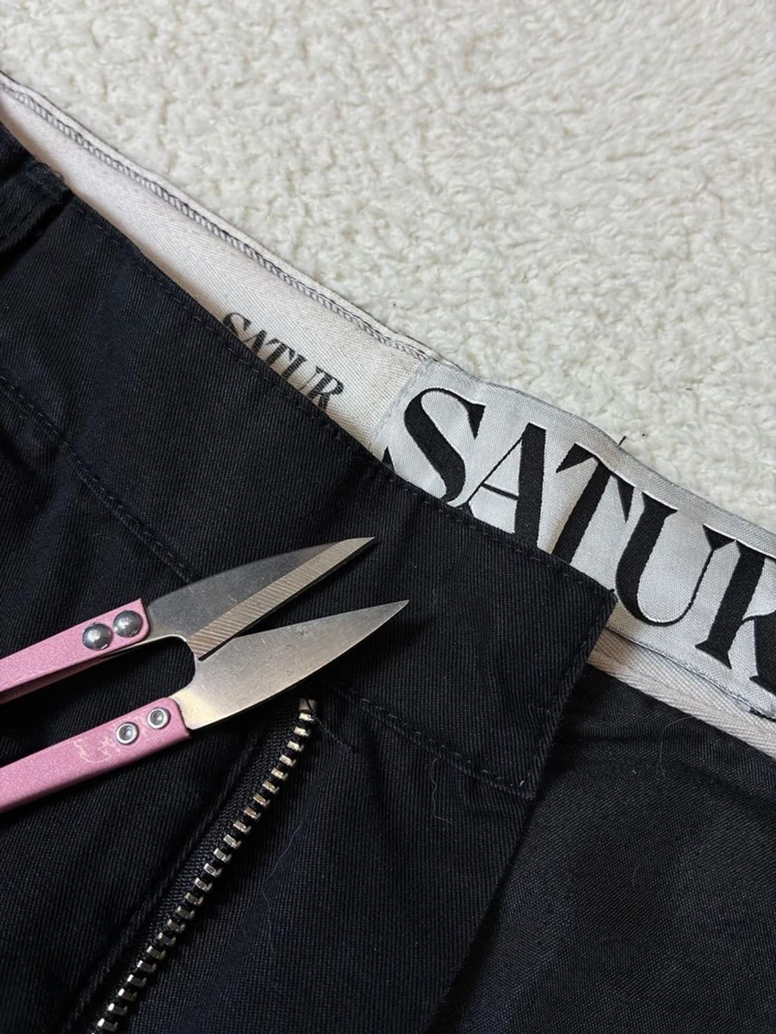 세터 SATUR 투턱 클래식 와이드 친노 팬츠 PN7243 상품이미지4