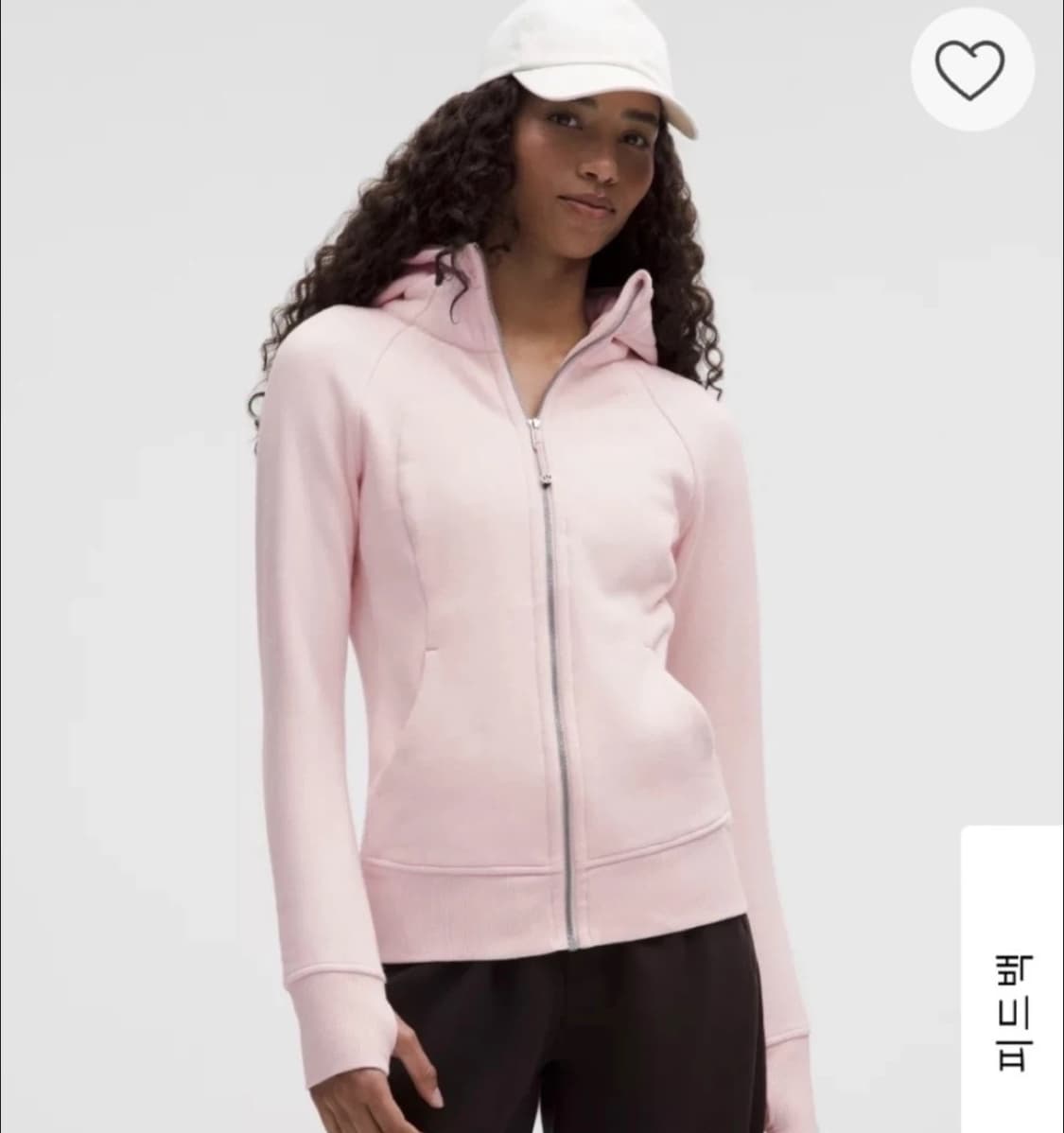 (공홈 품절) 스쿠바 풀집 후디 6 핑크 오간자 pink organza 상품이미지1