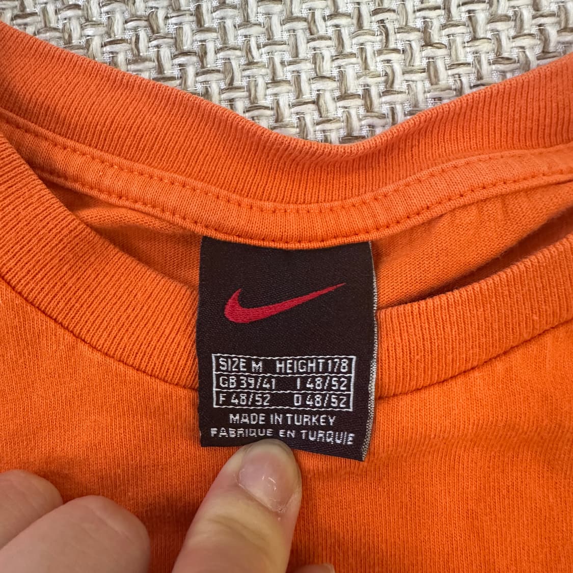 M 나이키 올드스쿨 스우시 반팔 0414D 상품이미지2