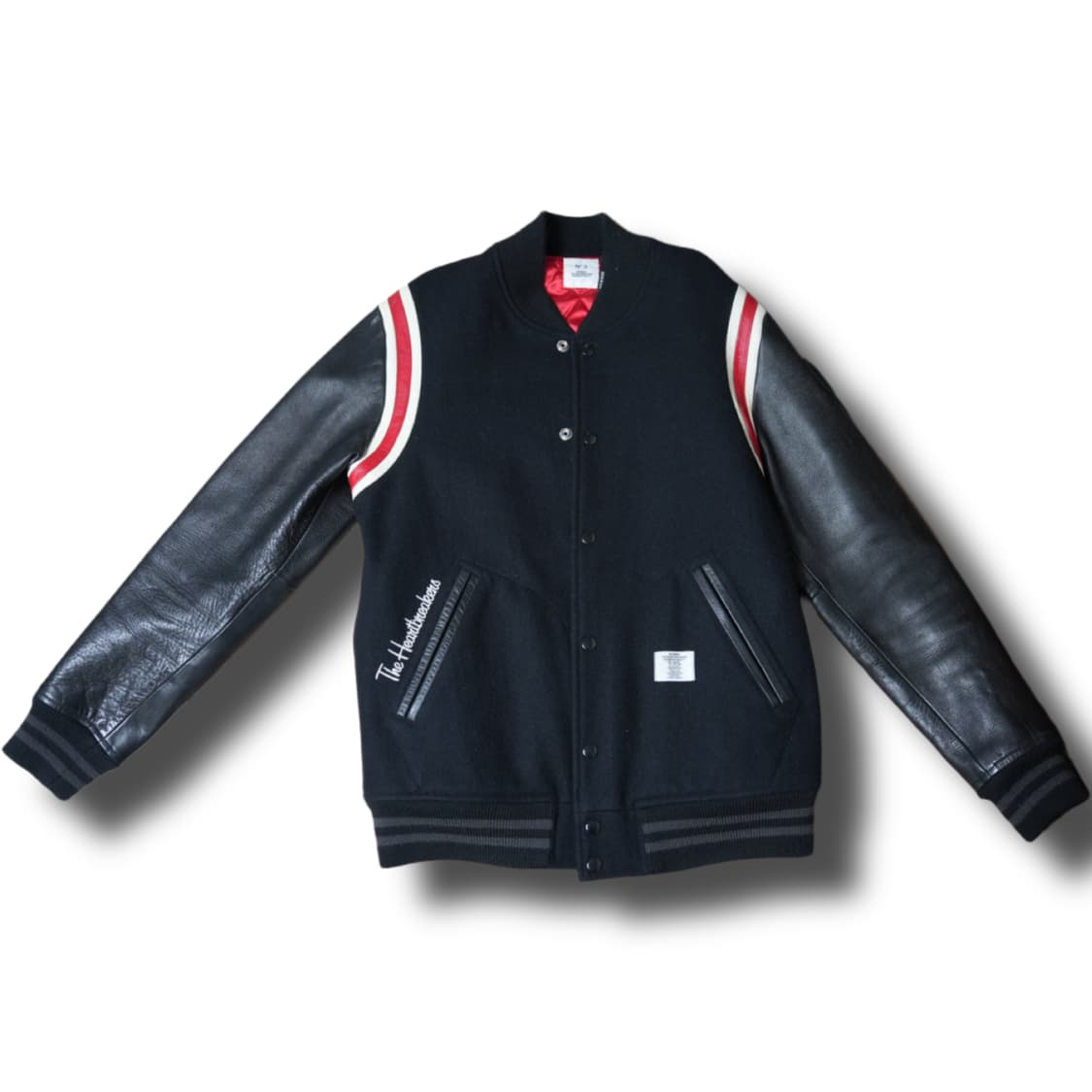 Bedwin 가죽 베이스볼 자켓 상품이미지1