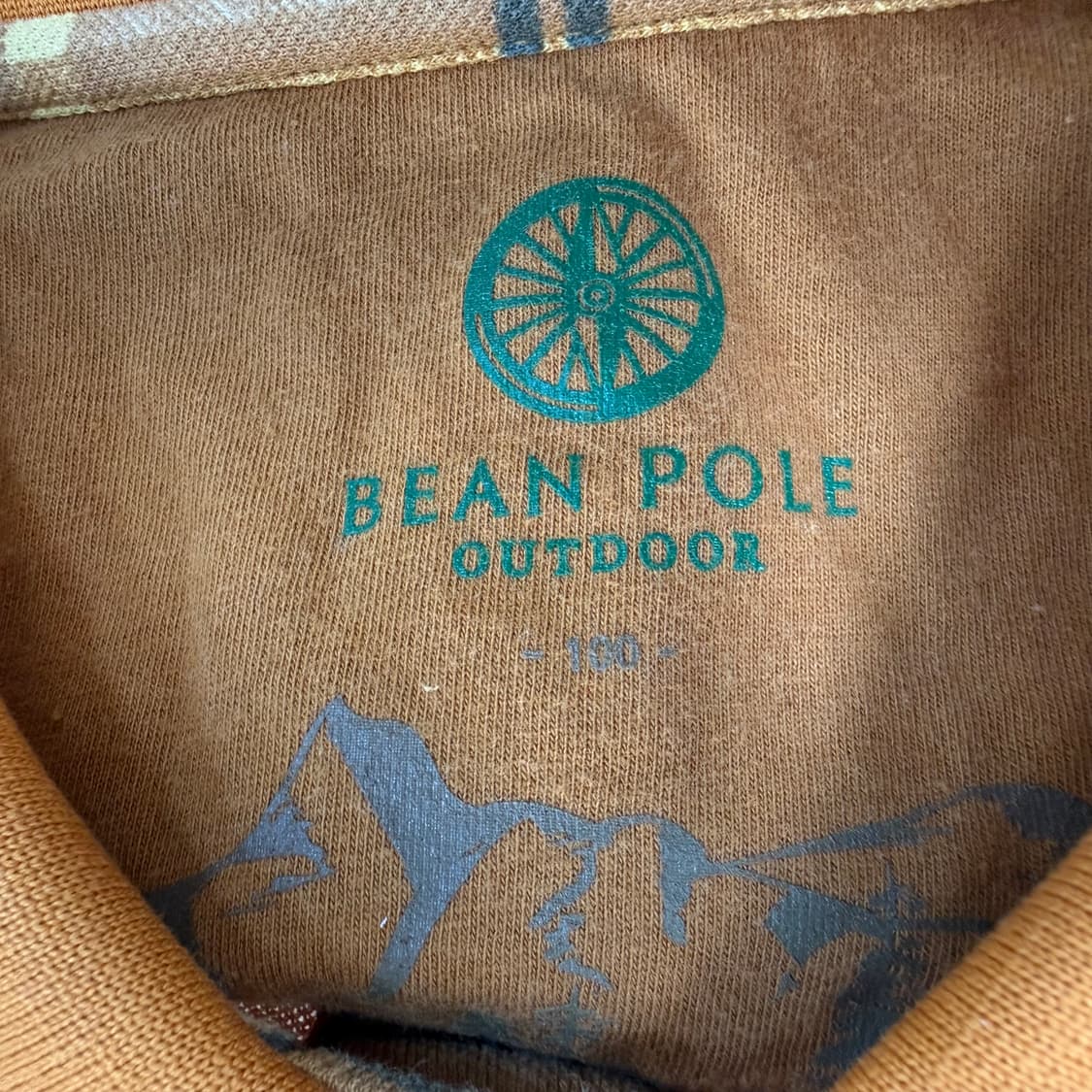 100 빈폴 아웃도어 체크 반팔티 0310T 상품이미지3