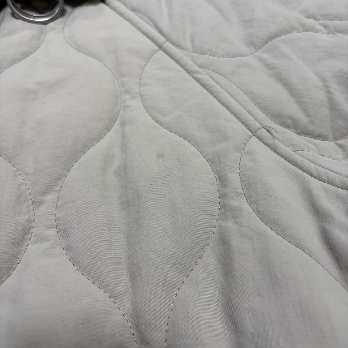 빈티지 베이지 퀄팅 누빔 자켓 상품이미지4