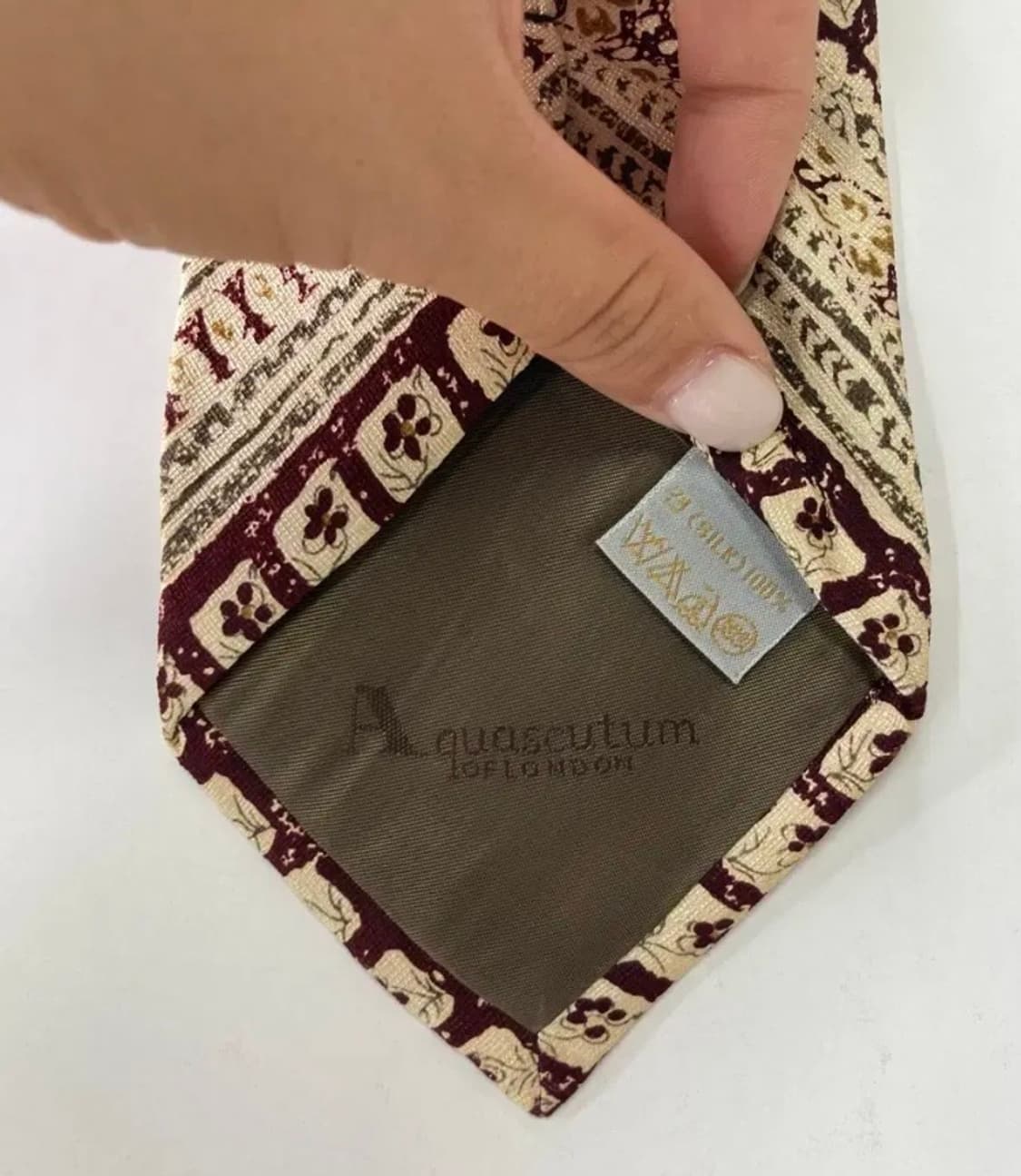 아쿠아스큐텀 넥타이 상품이미지5