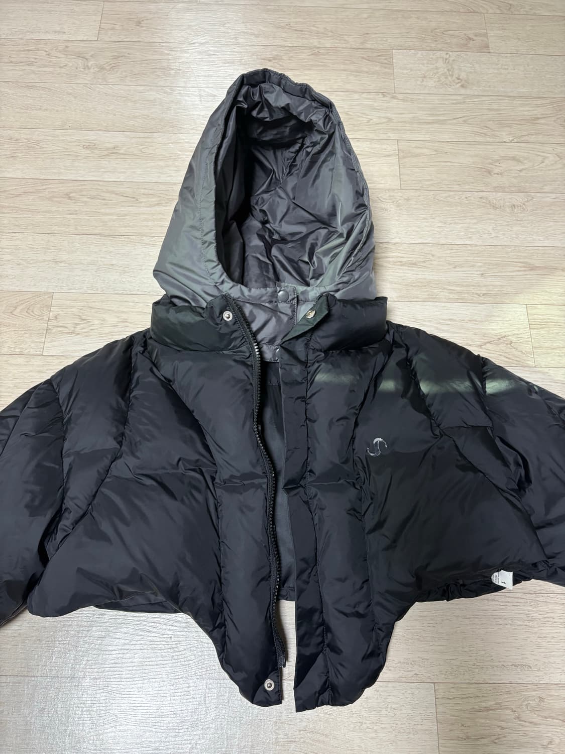 1) OJOS 볼레로 다운 패딩 상품이미지2