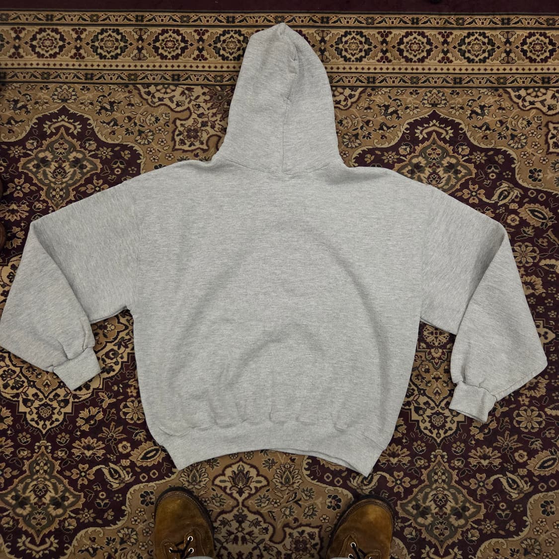 90s 빈티지 러셀 후드 그레이 xl 상품이미지2
