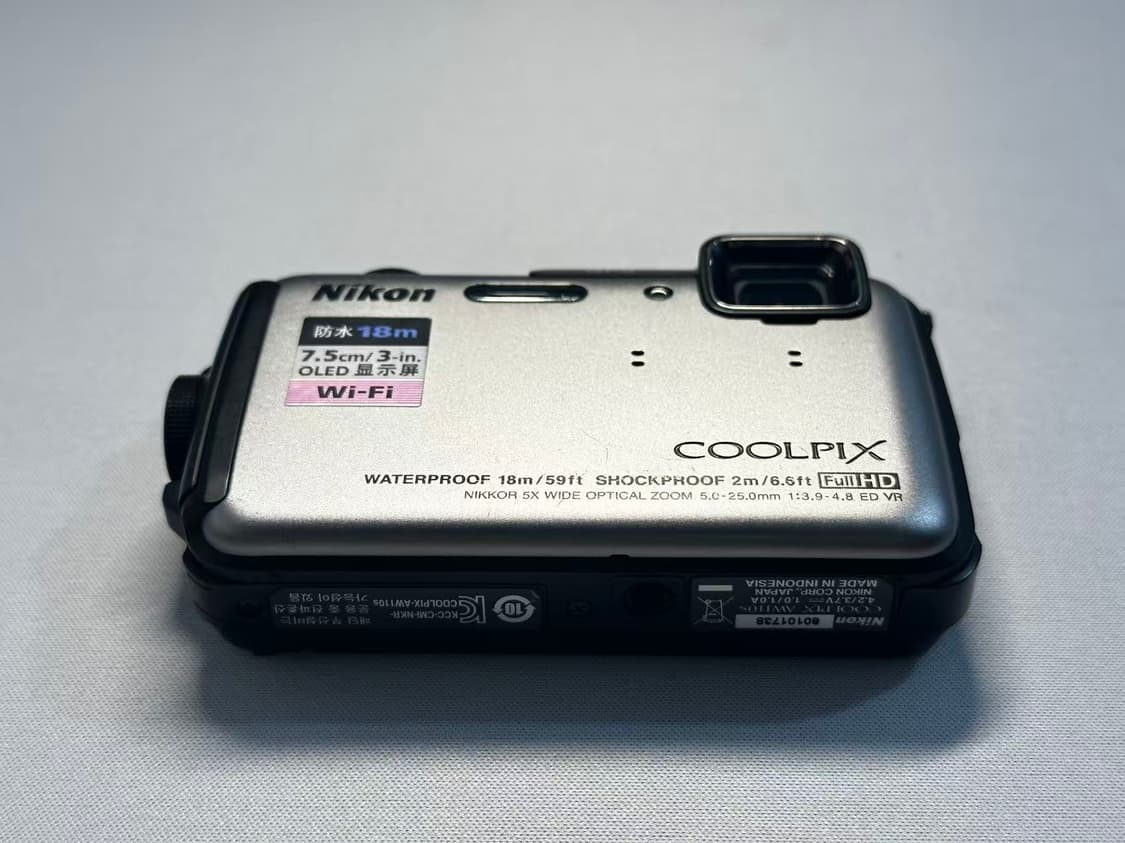 니콘 쿨픽스aw110(aw100) 은색 디카 상품이미지2