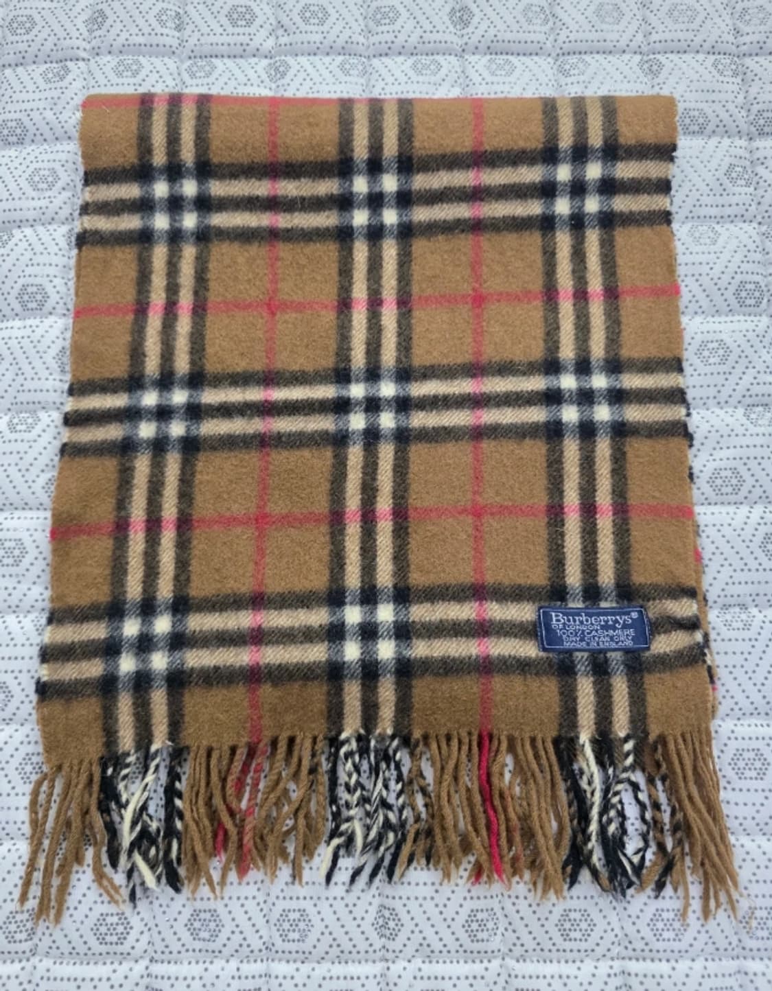 정품 버버리 캐시미어 머플러 상품이미지5