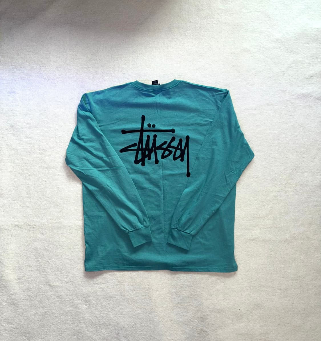 스투시 베이직 롱슬리브 오션 xl 상품이미지1