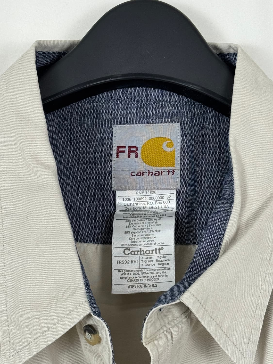 b263) 칼하트 워크 셔츠 상품이미지3