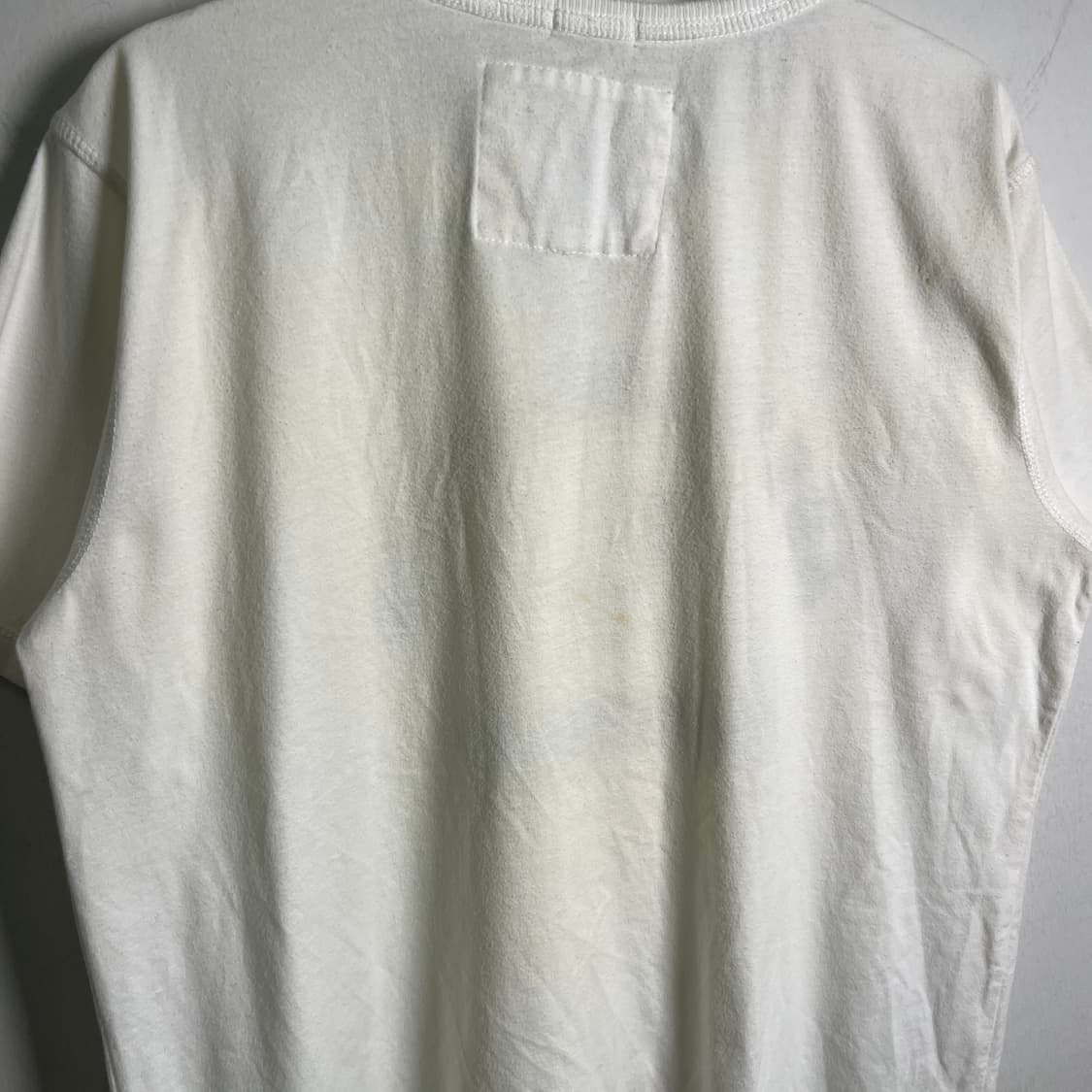 아베크롬비 머슬핏 화이트 반팔 티셔츠 XL 상품이미지8