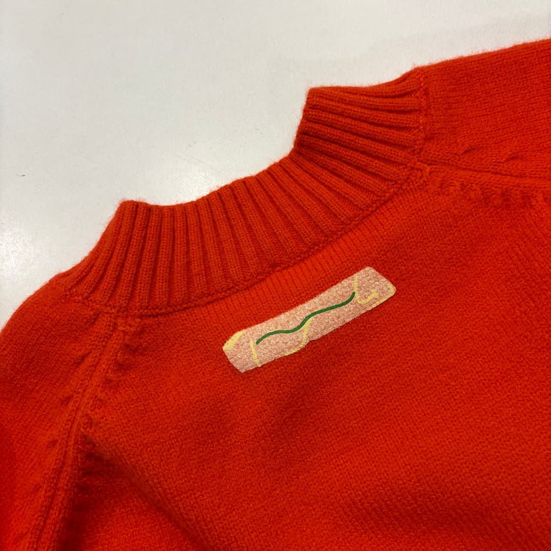 [A3] 아더에러 ADER 오렌지색 니트 B301 상품이미지10