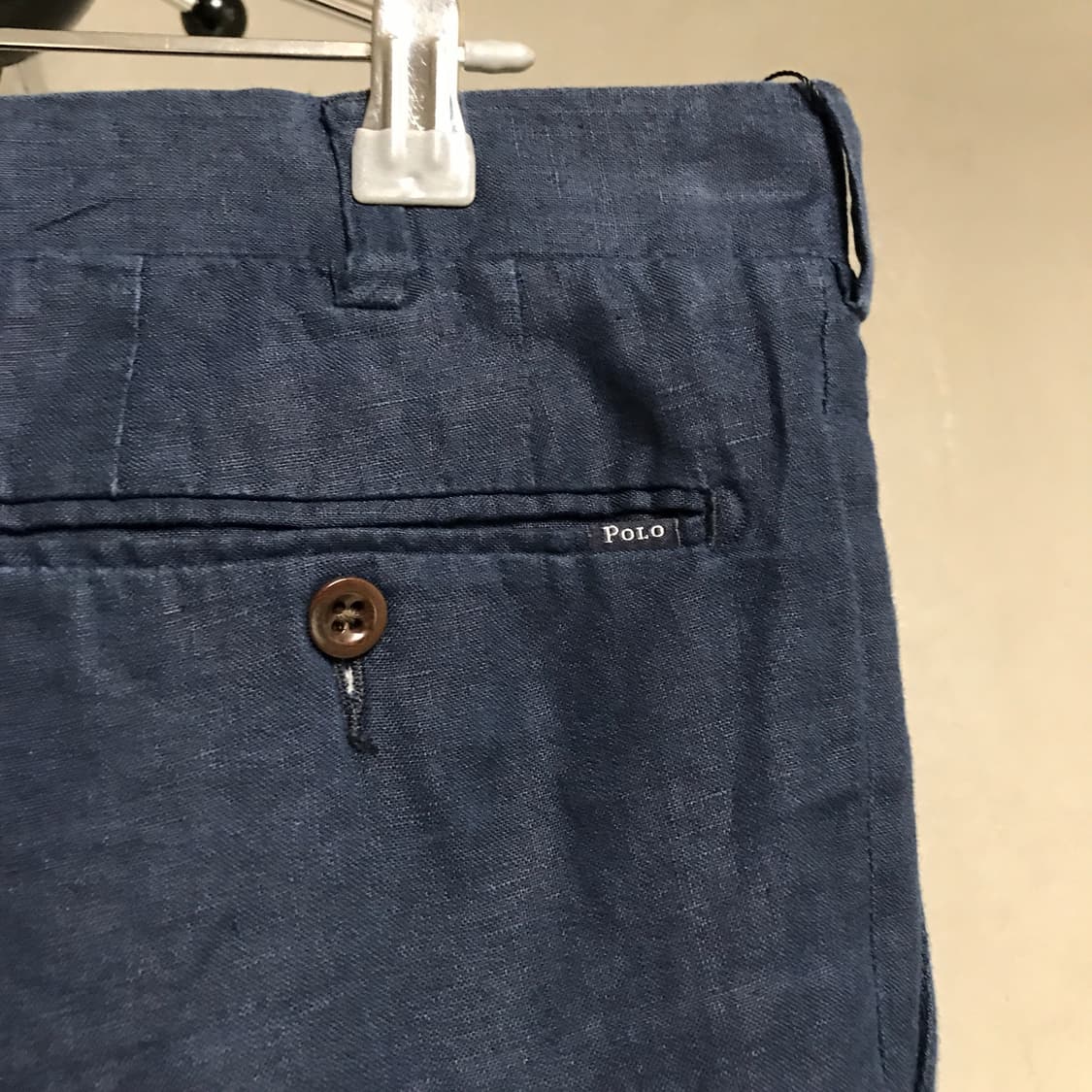 폴로 랄프로렌 린넨 치노 팬츠 네이비 32/32 상품이미지4