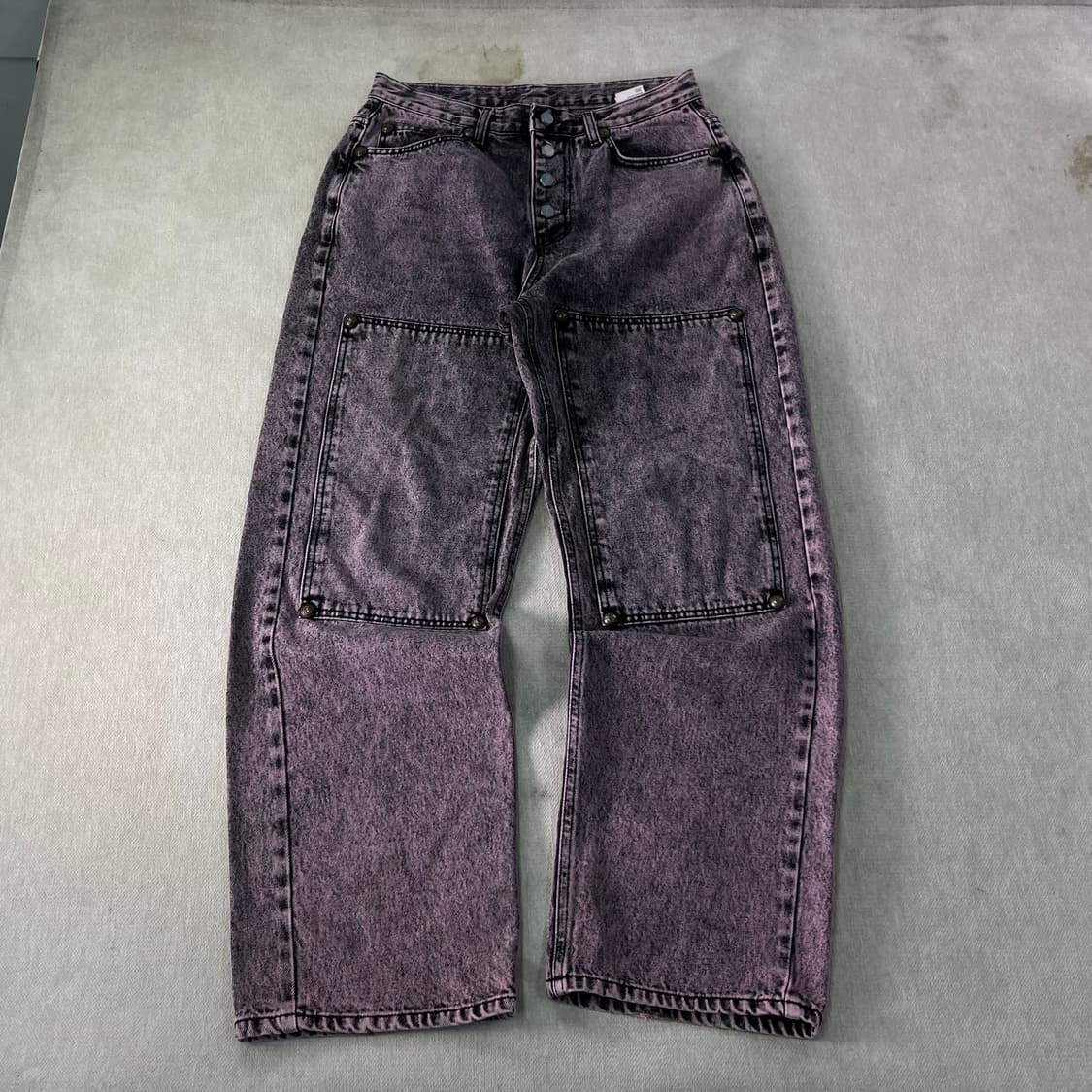 2 떠그클럽 더블 니 데님 팬츠  상품이미지1