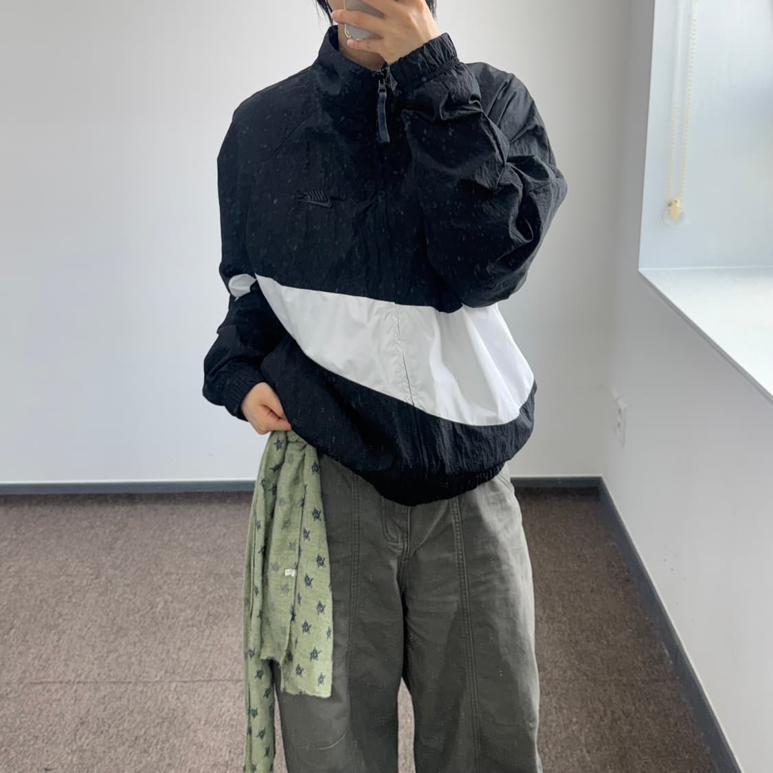 Nike 나이키 빅스우시 블랙 바람막이 상품이미지1