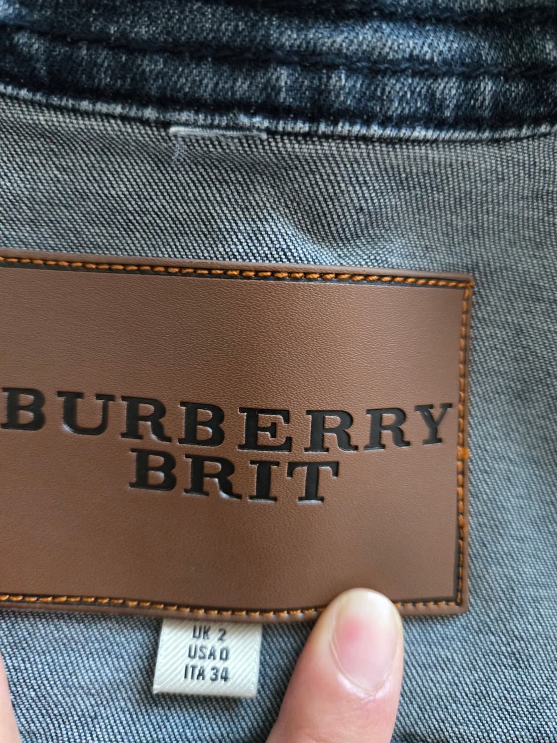 정품 버버리데님 상품이미지1