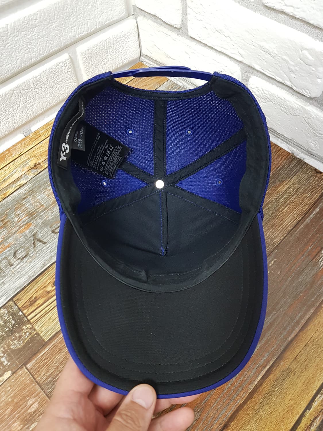 [58/정품] y3 매쉬 볼캡 블루 상품이미지6