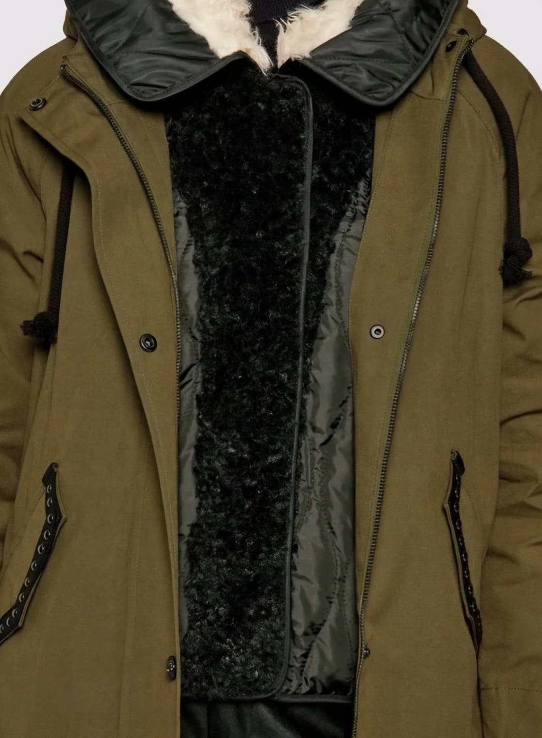 새상품 PINKO 핀코 야상 패딩 자켓 55 (안감분리) 상품이미지4