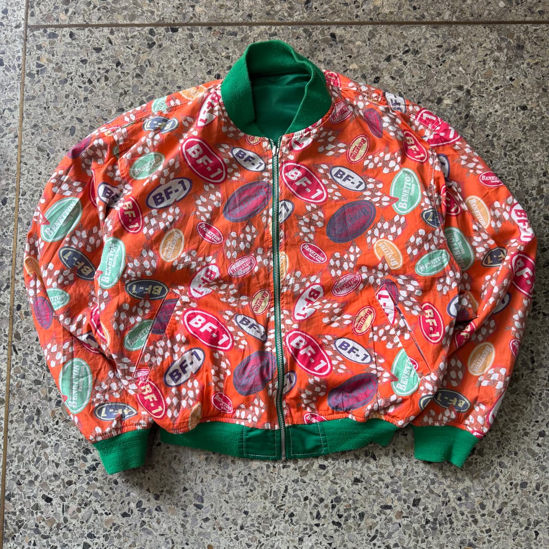 [L] Benetton 베네통 포뮬러 양면 자켓 상품이미지1