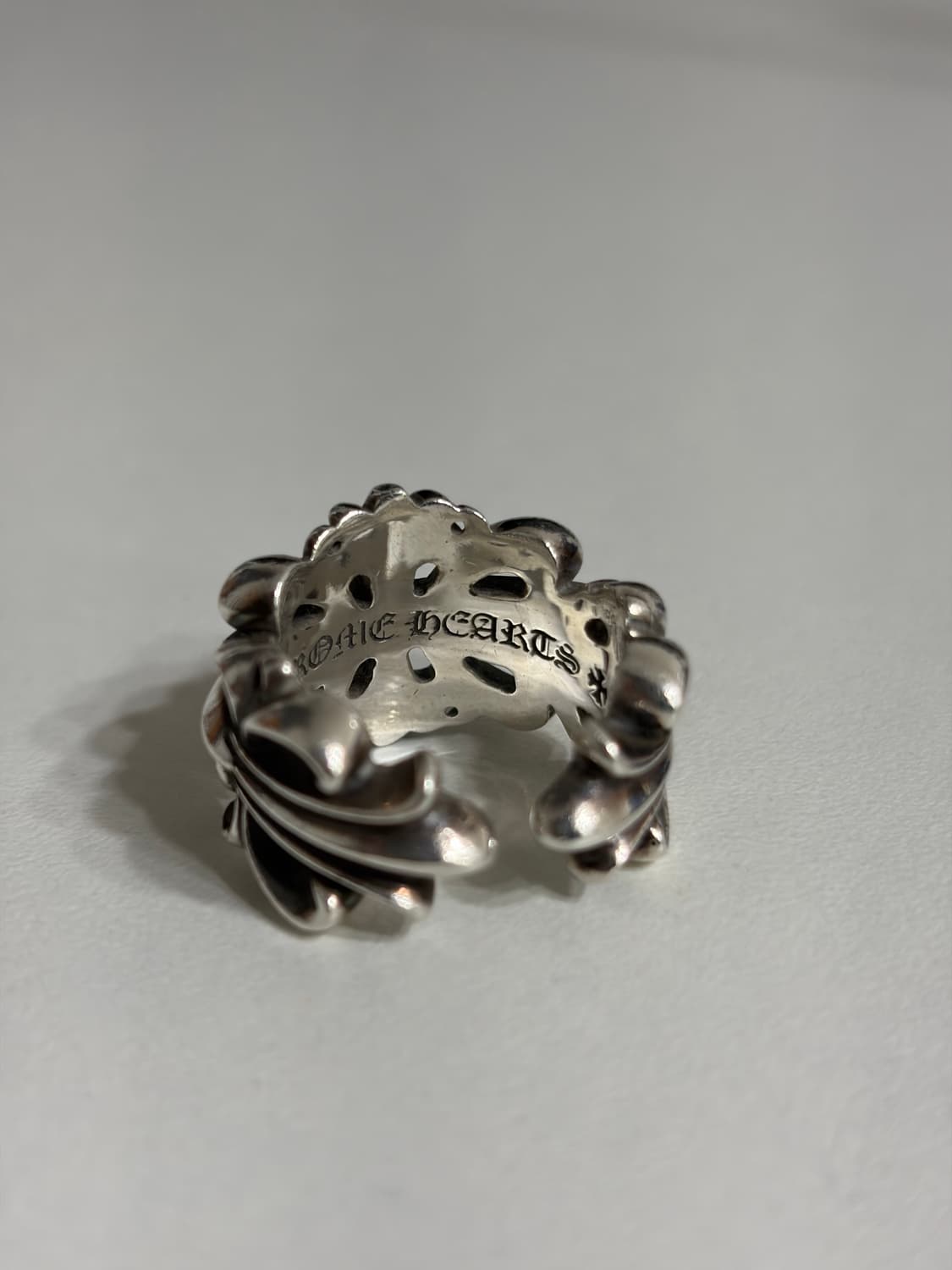 크롬하츠 더블 플로랄 링 23호 상품이미지6