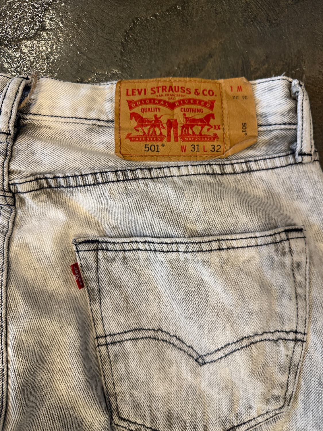 Levis 리바이스 501 W31 L32 상품이미지5