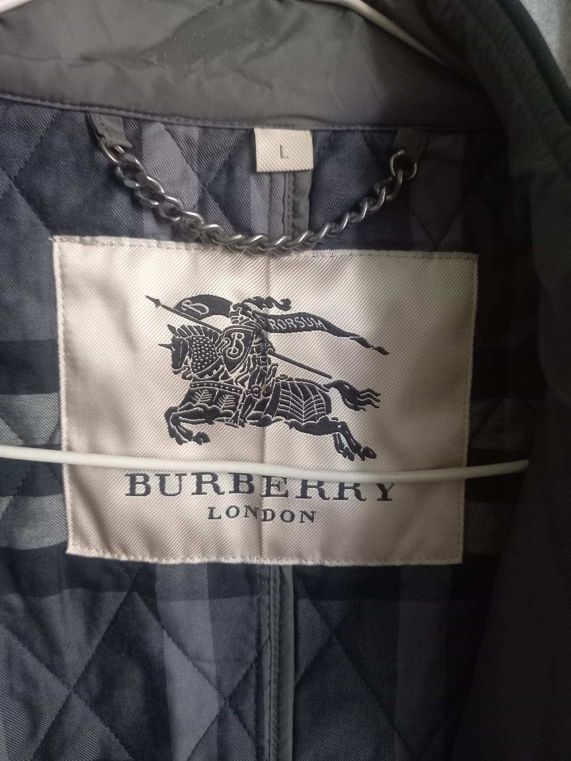 버버리퀄팅자켓100 상품이미지3