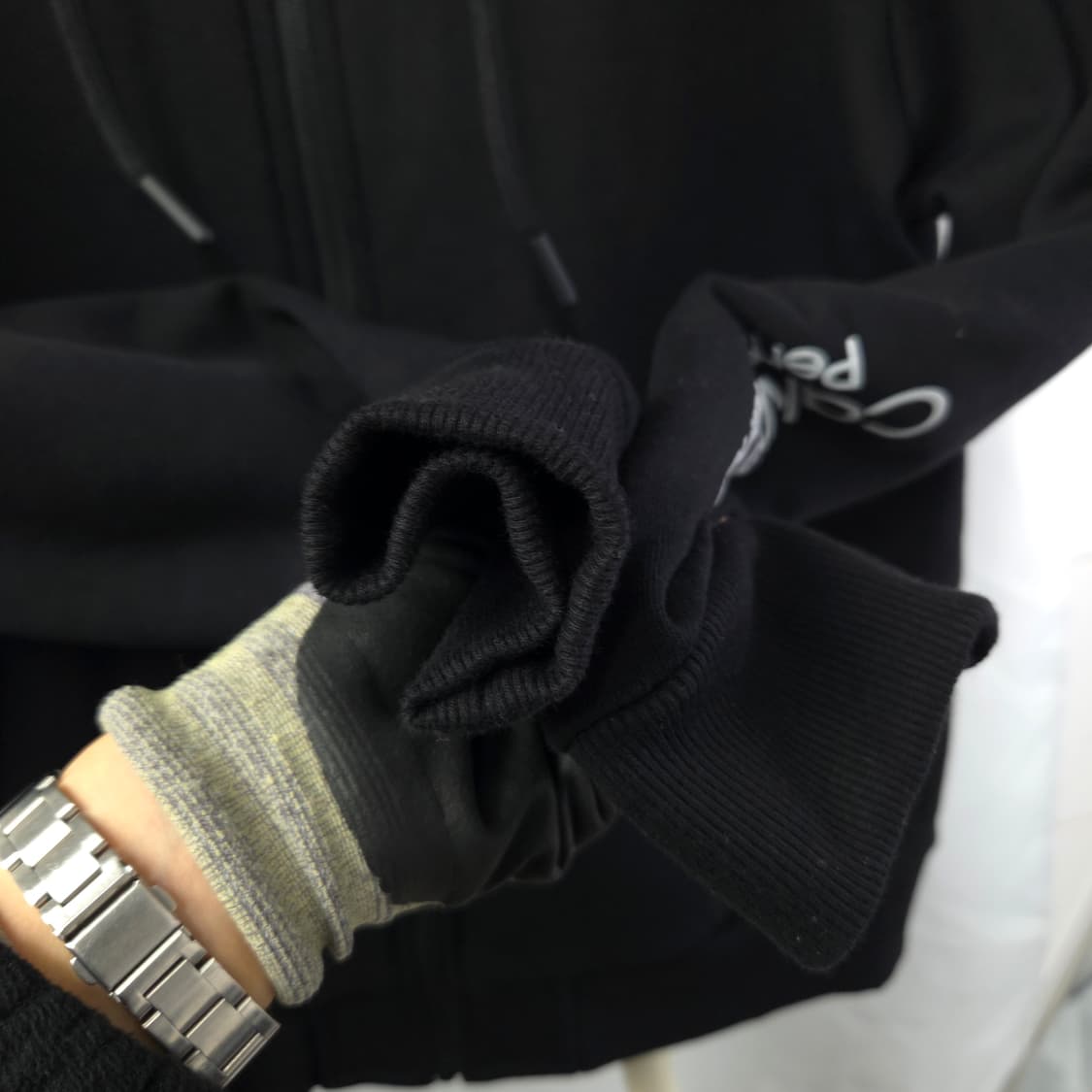 여 55-66 A급 캘빈클라인 기모 후드 집업 상품이미지3