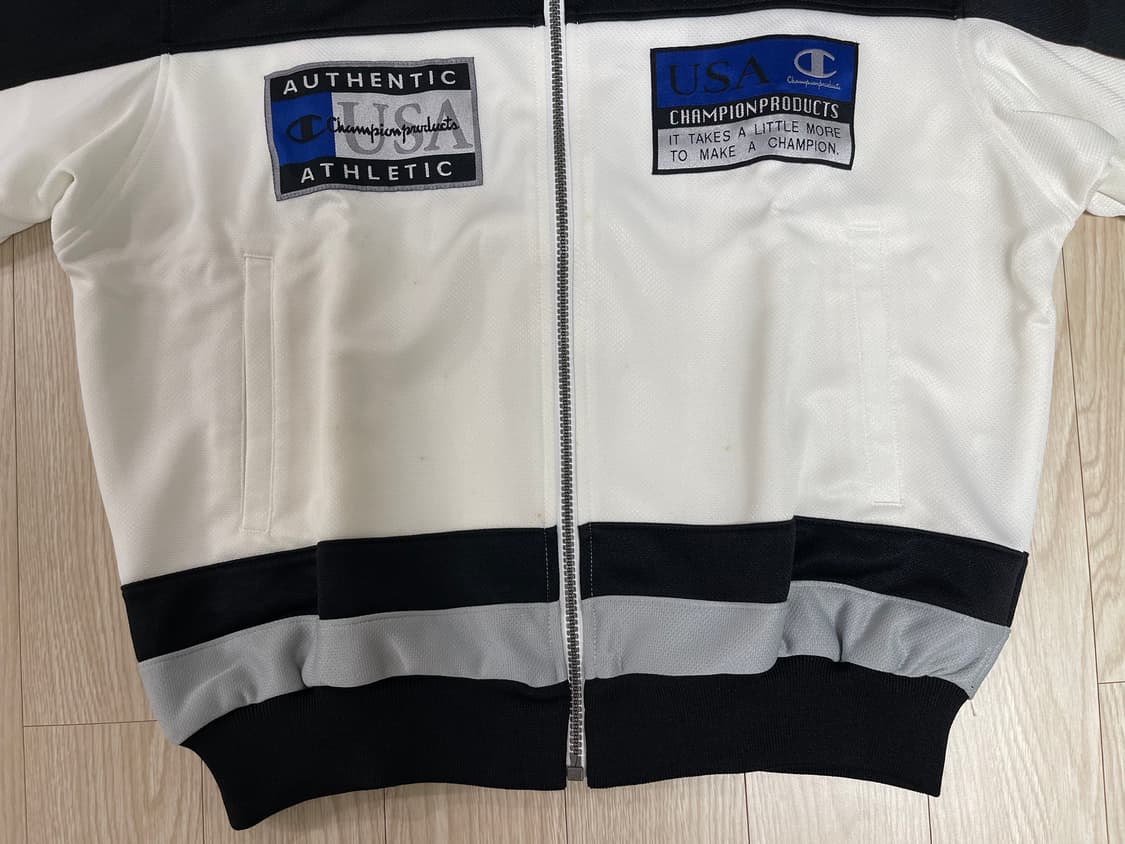 챔피온 90s USA 올드 트랙탑 져지 셋업 Champion OLD 상품이미지4