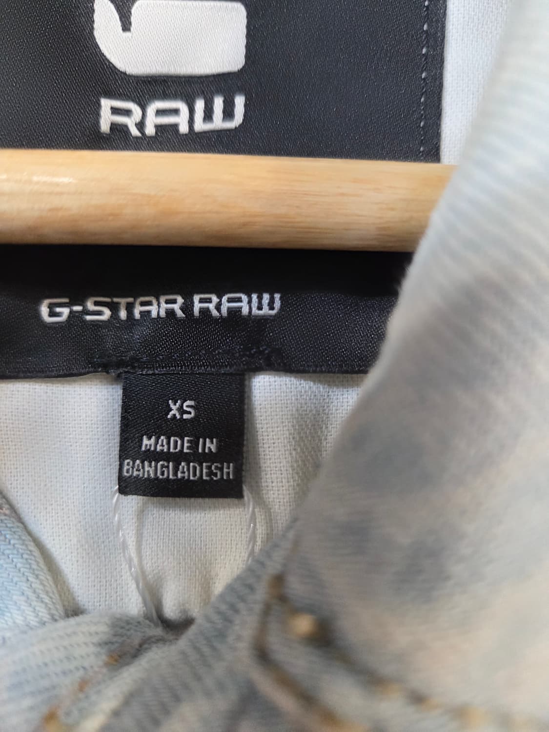 G-STAR RAW데님 청 쟈켓XS(디피용) 상품이미지8