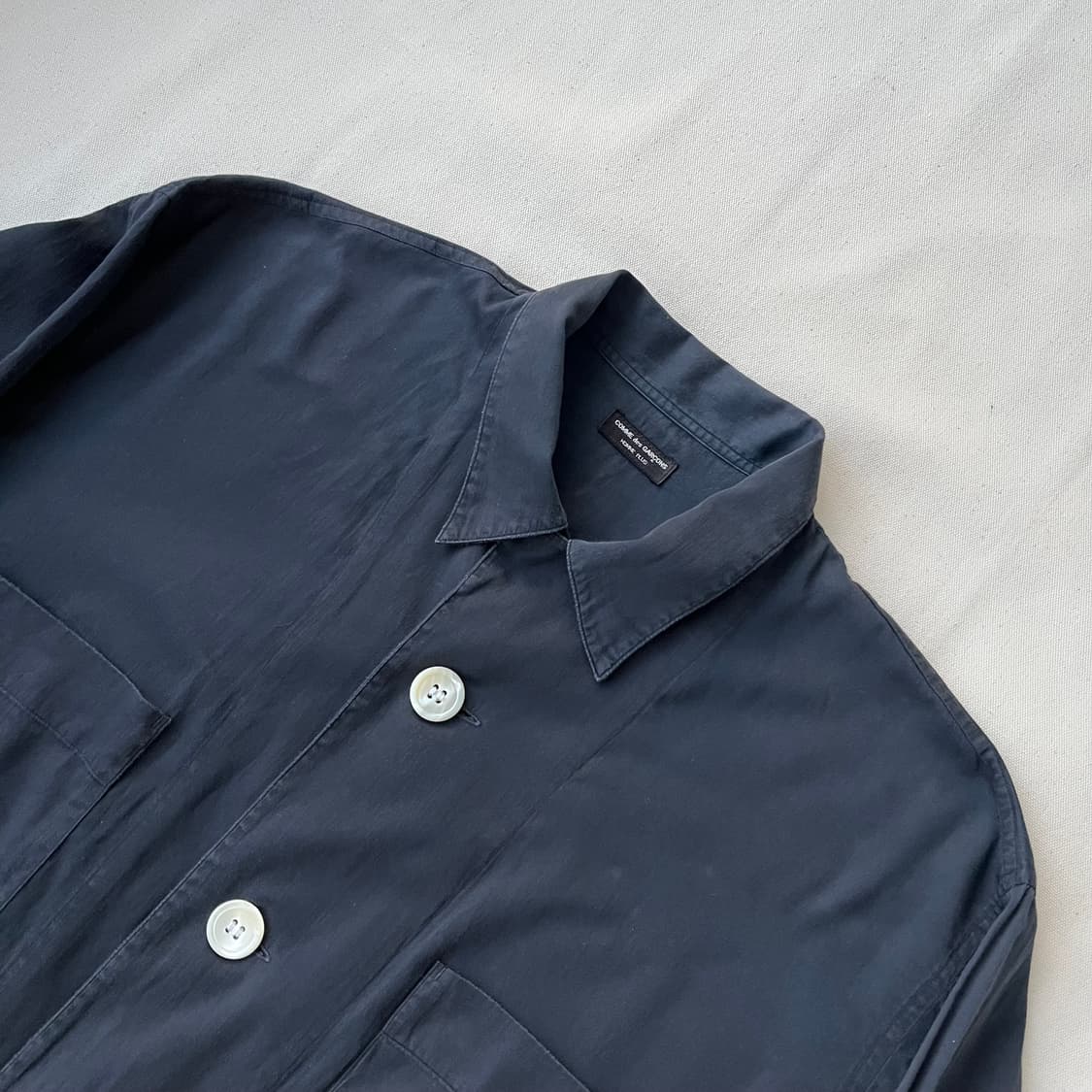 00s 꼼데가르송 옴므 플러스 빅 버튼 셔츠 상품이미지2