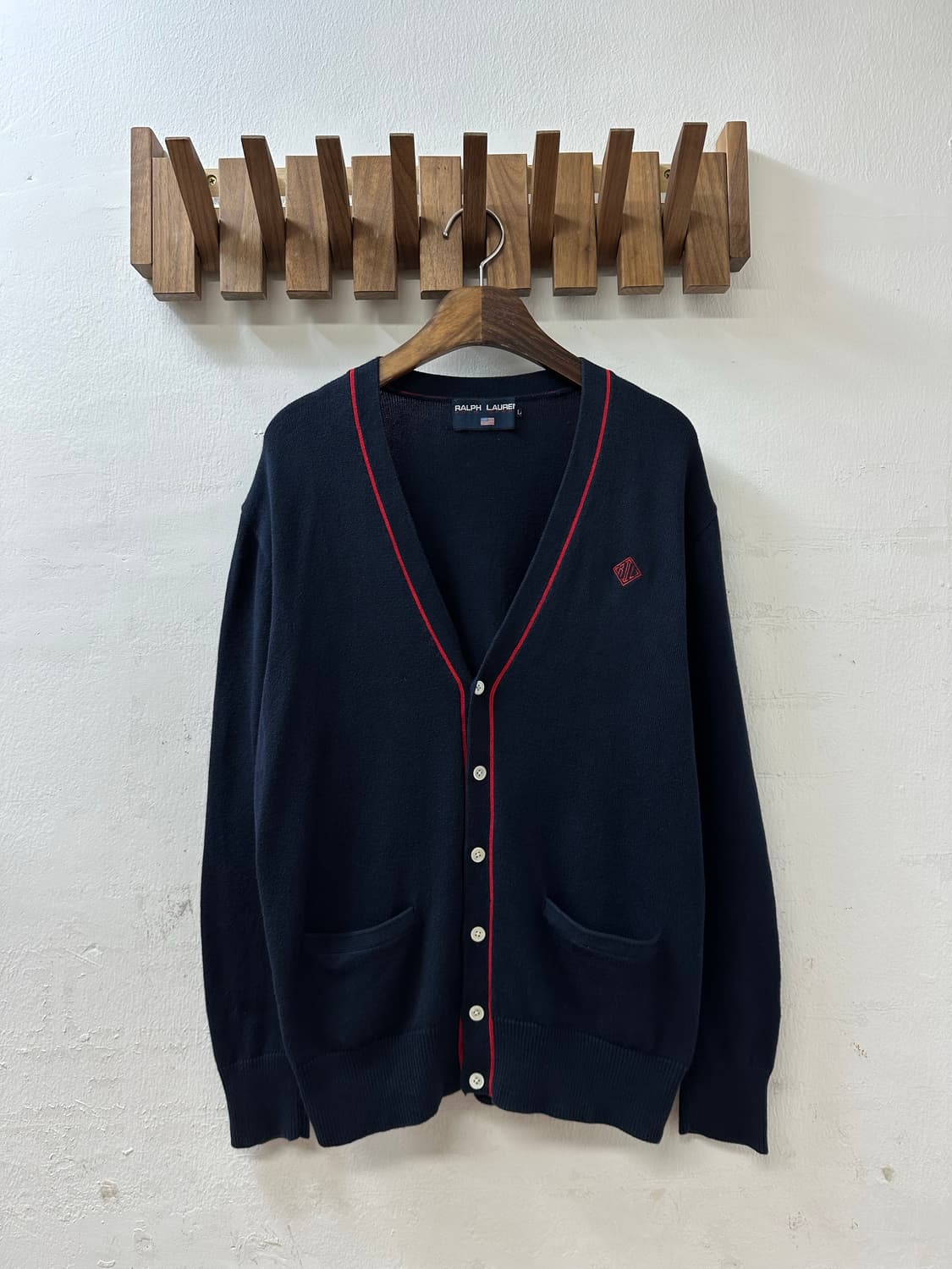 Ralph Lauren 랄프로렌 네이비 니트 가디건 상품이미지4