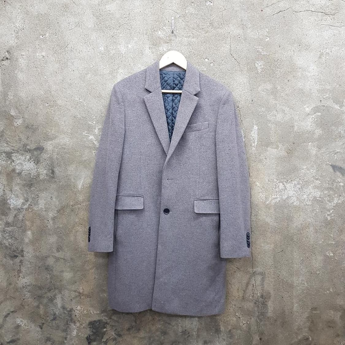 킨록  엔더슨 네이비 클래식 코트 L 사이즈 상품이미지1