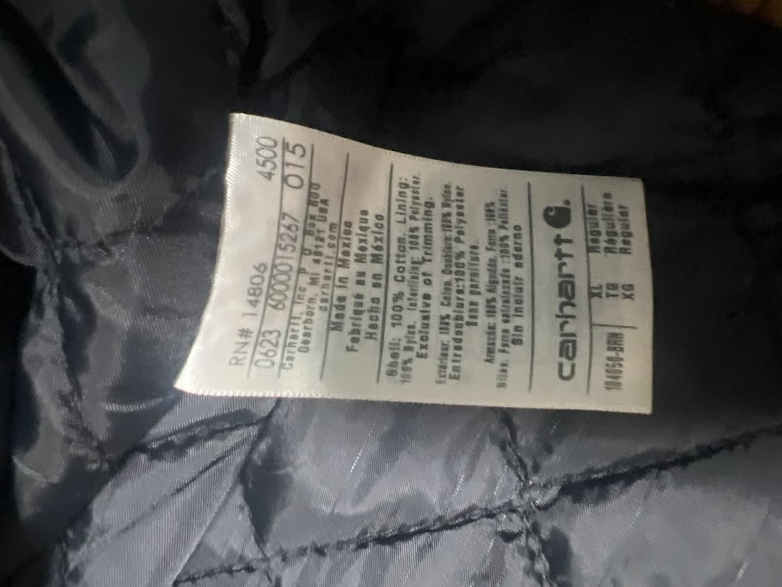 칼하트 액티브 자켓 J130 - BRW 상품이미지3