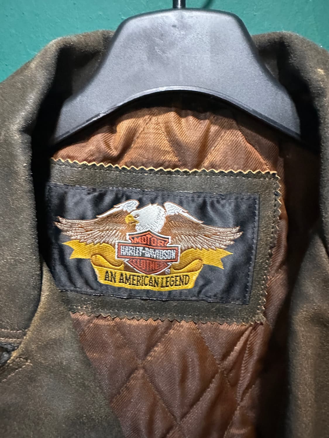 할리데이비슨 브라운 라이더자켓 95-100 상품이미지3