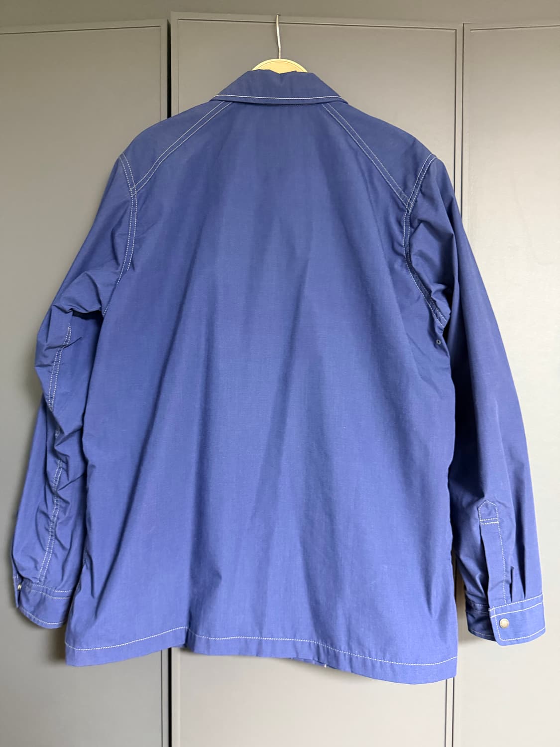 (4)앤드원더 셔츠 자켓 블루 상품이미지2