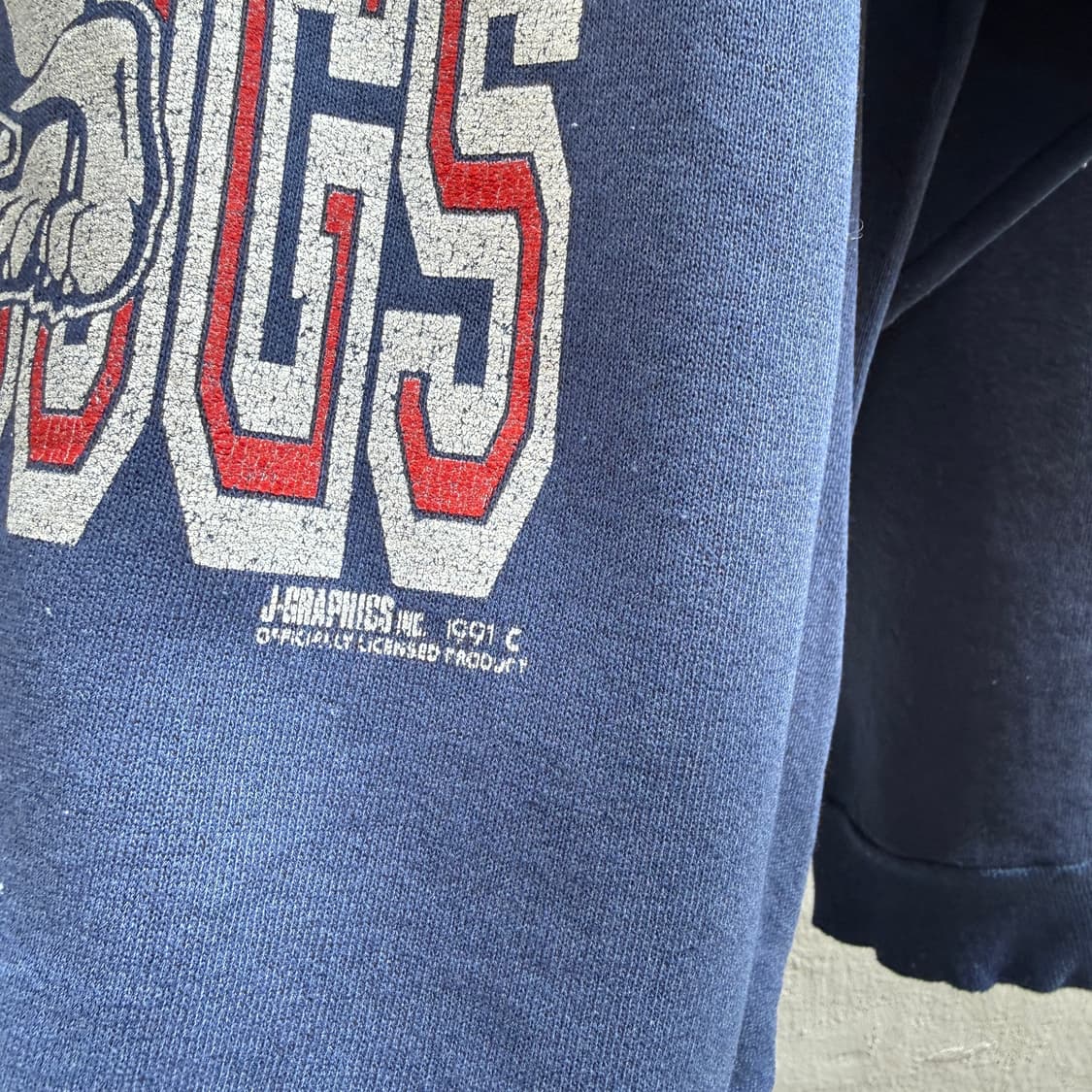 90s yale bulldog 스웻 상품이미지4