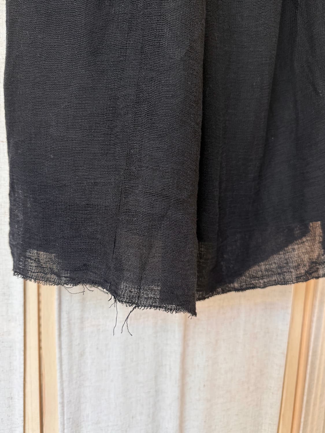 Jardin botanique 린넨 A라인 밴딩 스커트 상품이미지4