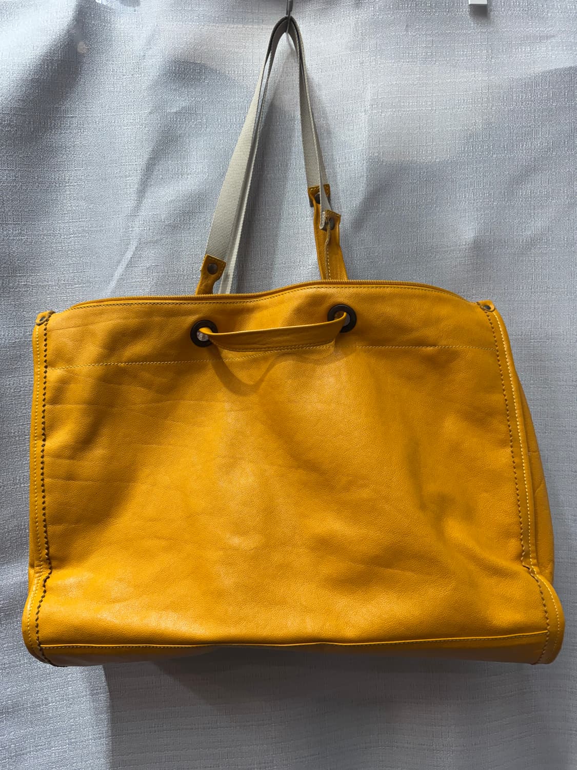 이태리 만다리나덕 올 레더 토트백 상품이미지1