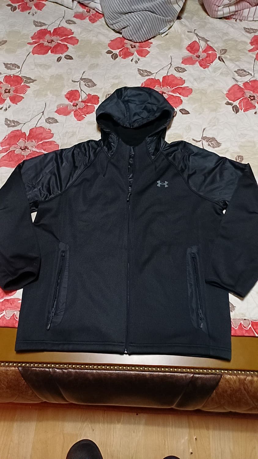 언더아머 오버핏기모집업 110 가슴63 기장73 상품이미지1