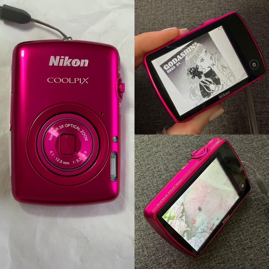 제니 조이 지젤 디카 💖 니콘 쿨픽스 S01 인물용 느좋디카 상품이미지6