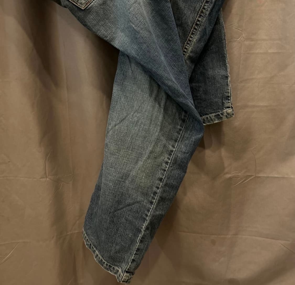 카모 디테일 디키즈 워크데님팬츠34X32 상품이미지5