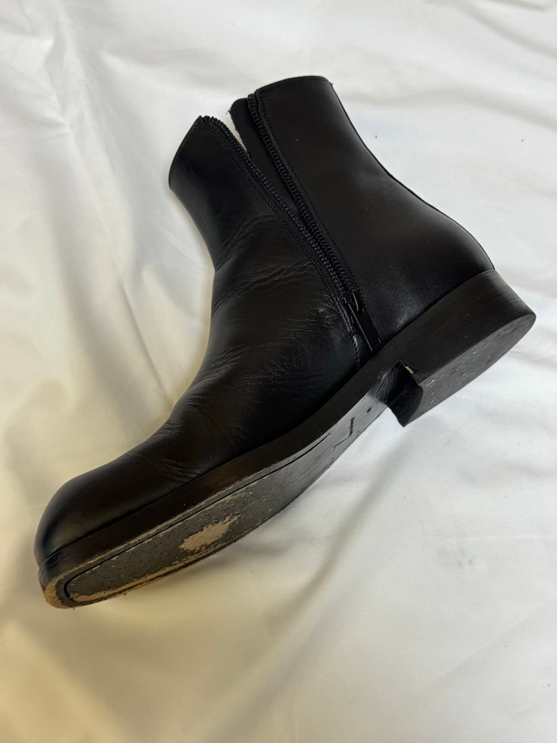 코스 zipped ankle boots 블랙 44 상품이미지3