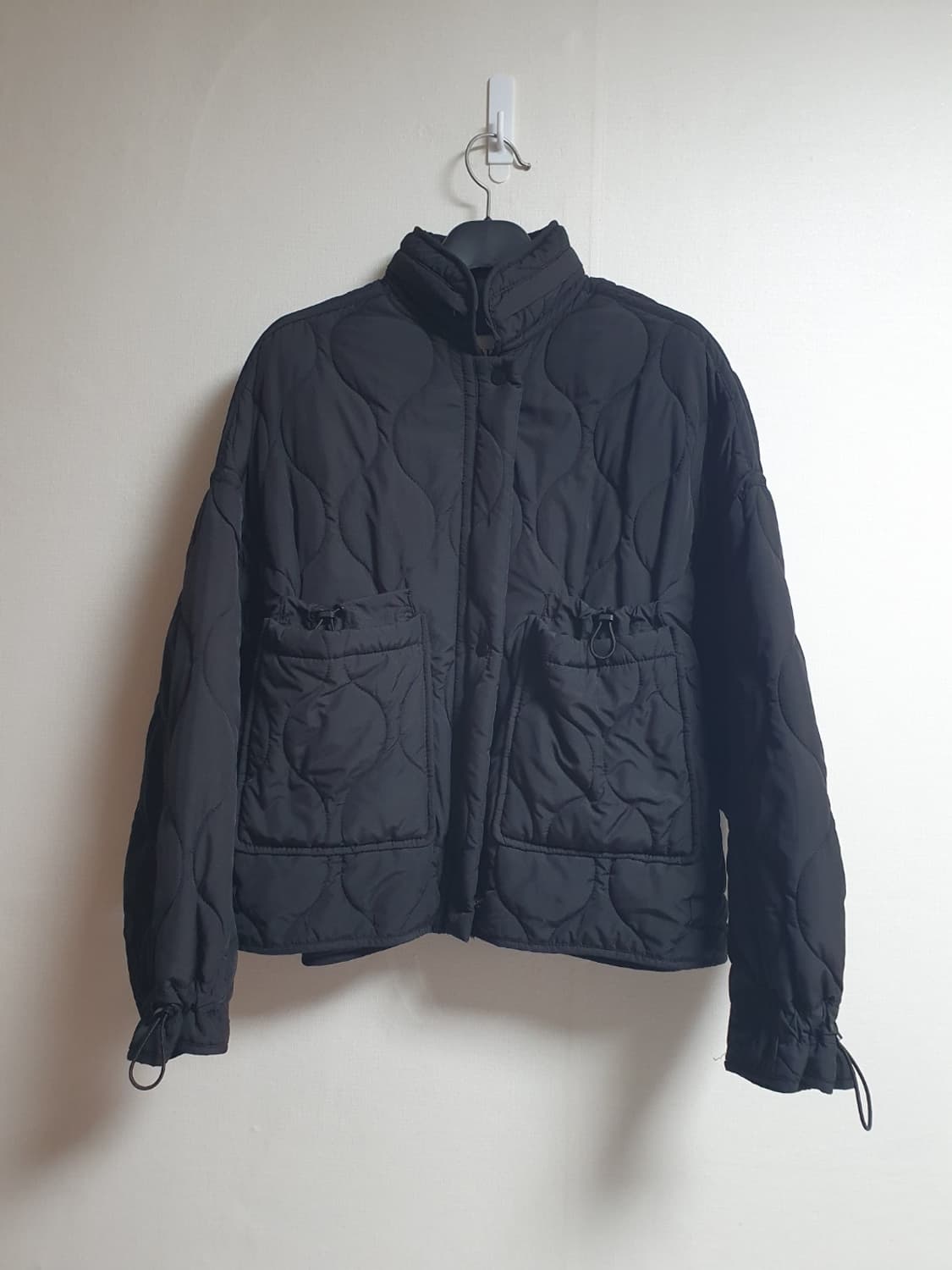 택포가 자라 자켓 블랙 퀼팅누빔자켓 M 상품이미지2